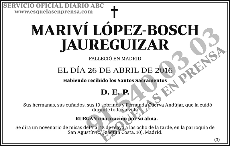Mariví López-Bosch Jaureguizar